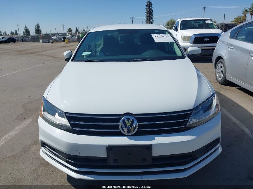 2017 Volkswagen Jetta 1.4T S VIN: 3VW2B7AJ5HM350023 Lot: 43176925