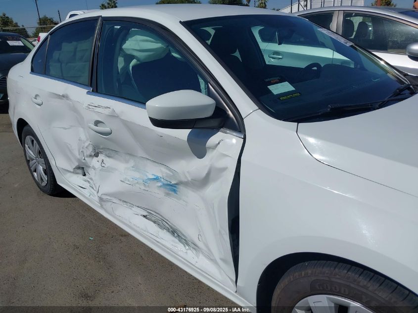 2017 Volkswagen Jetta 1.4T S VIN: 3VW2B7AJ5HM350023 Lot: 43176925