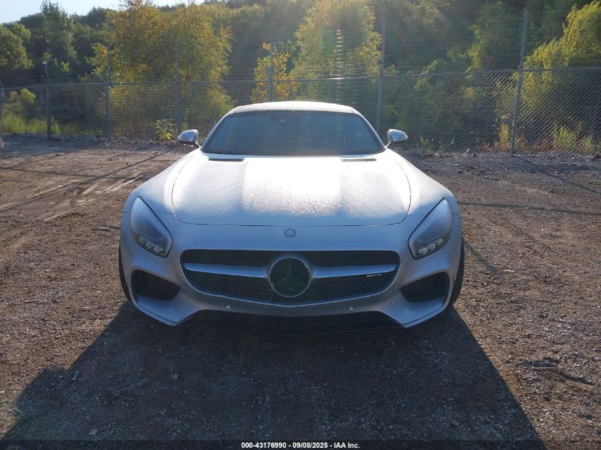 2016 Mercedes-Benz Gt S Amg VIN: WDDYJ7JA1GA009008 Lot: 43176990