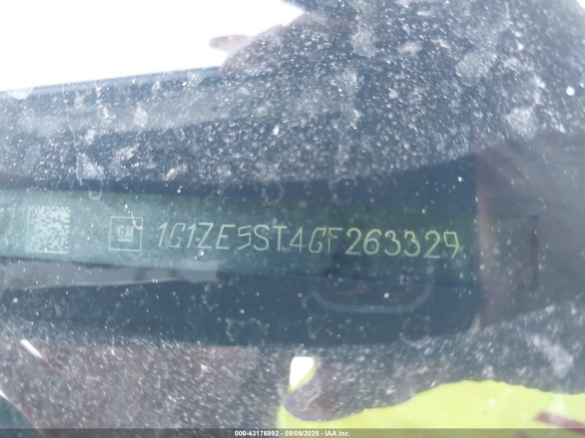 2016 CHEVROLET MALIBU 1LT - 1G1ZE5ST4GF263329