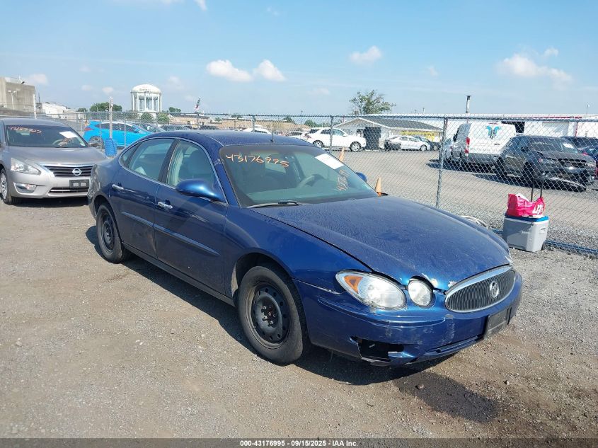 2005 Buick Lacrosse Cx VIN: 2G4WC532951339049 Lot: 43176995