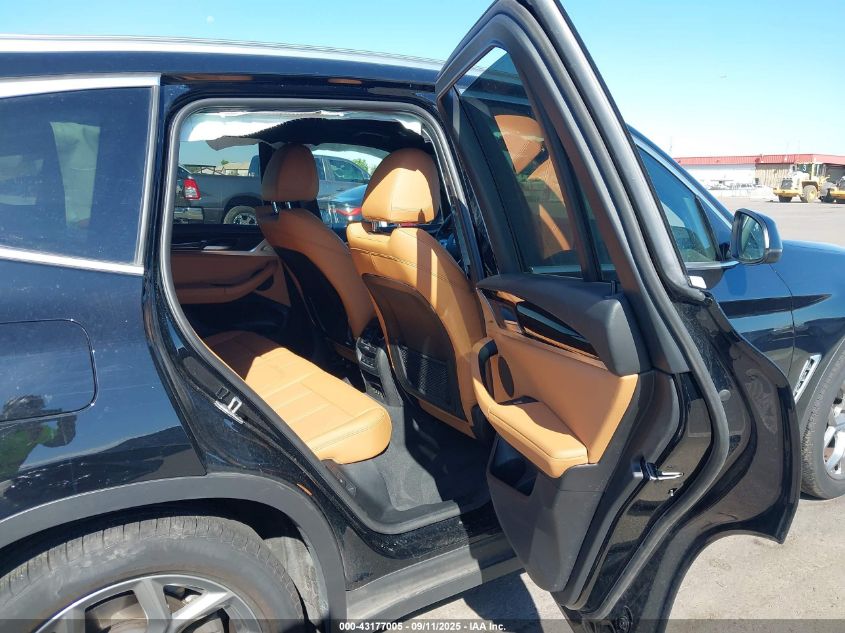 2022 BMW X3 xDrive30I VIN: 5UX53DP04N9K79545 Lot: 43177005