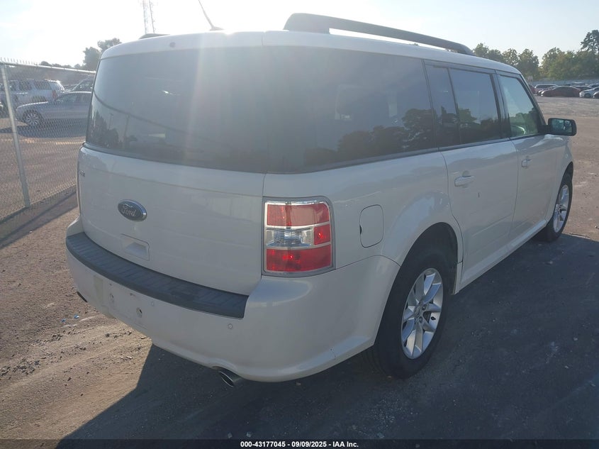 Vin: 2fmgk5b86dbd37944, lot: 43671457, ford flex se 20134