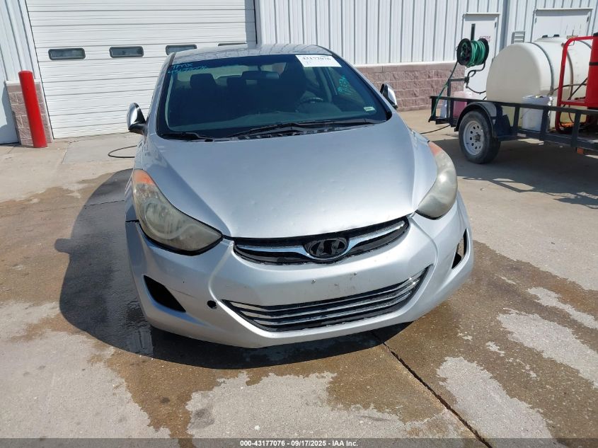 2013 Hyundai Elantra Gls VIN: KMHDH4AE6DU620986 Lot: 43177076