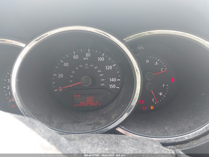 2011 Kia Sorento Ex VIN: 5XYKU4A10BG016482 Lot: 43177087