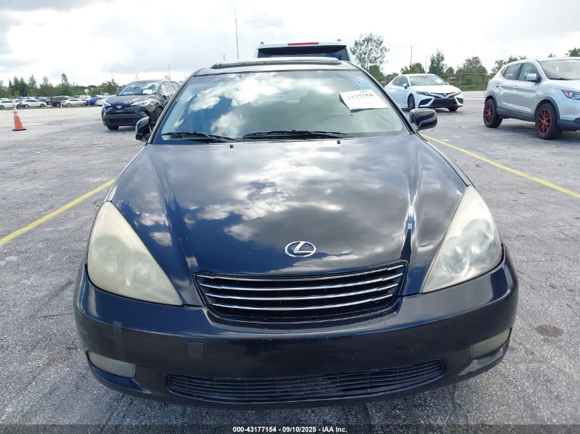 2003 Lexus Es 300 VIN: JTHBF30G030129560 Lot: 43177154