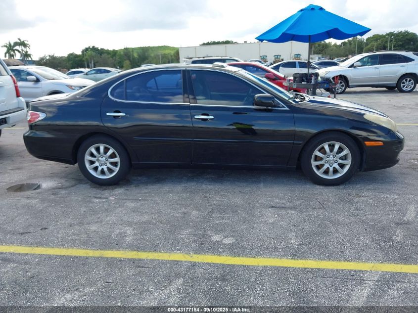 2003 Lexus Es 300 VIN: JTHBF30G030129560 Lot: 43177154