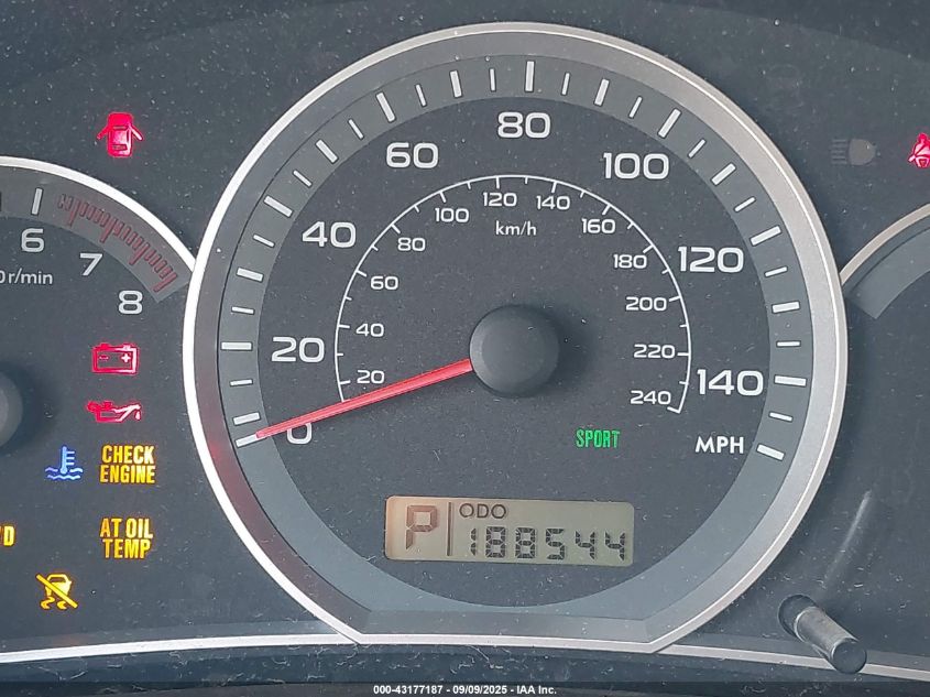 2009 Subaru Impreza 2.5I VIN: JF1GE60669H520876 Lot: 43177187