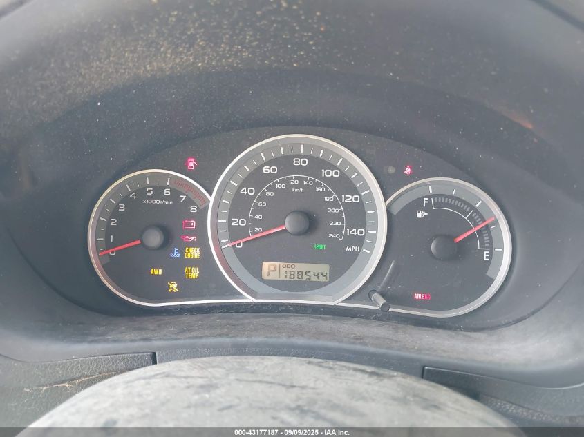 2009 Subaru Impreza 2.5I VIN: JF1GE60669H520876 Lot: 43177187