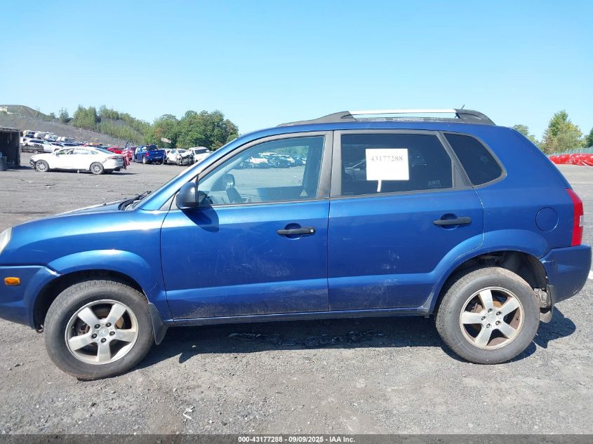 2007 Hyundai Tucson Gls VIN: KM8JM12BX7U650594 Lot: 43177288