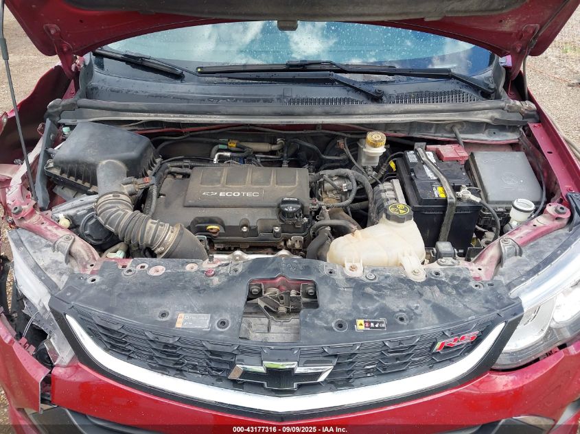 2020 Chevrolet Sonic Fwd Lt VIN: 1G1JD5SB6L4102588 Lot: 43177316