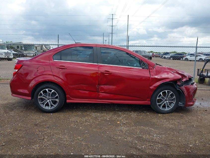 2020 Chevrolet Sonic Fwd Lt VIN: 1G1JD5SB6L4102588 Lot: 43177316