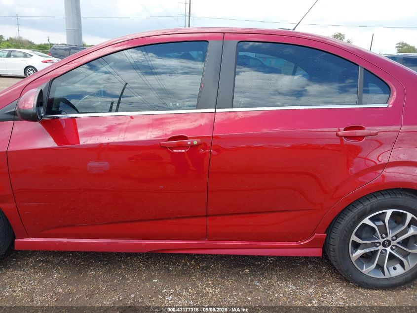 2020 Chevrolet Sonic Fwd Lt VIN: 1G1JD5SB6L4102588 Lot: 43177316