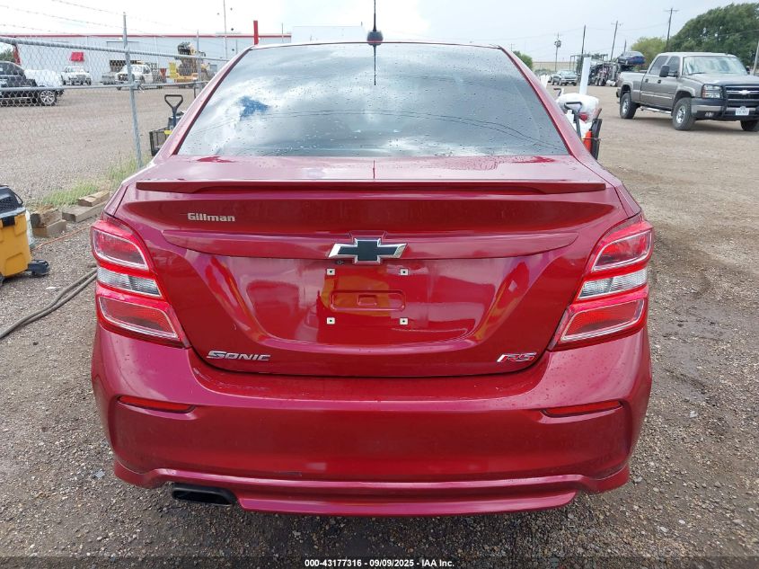 2020 Chevrolet Sonic Fwd Lt VIN: 1G1JD5SB6L4102588 Lot: 43177316