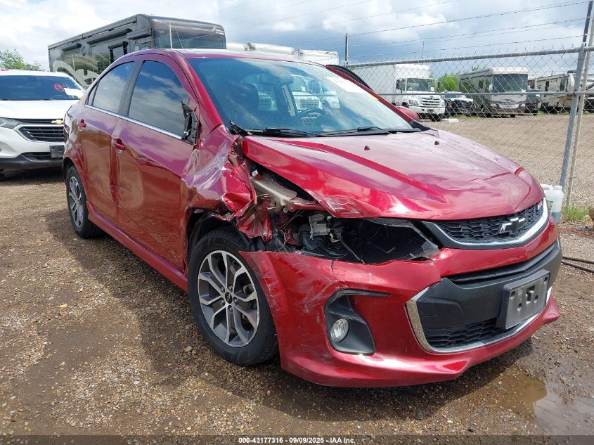 2020 Chevrolet Sonic Fwd Lt VIN: 1G1JD5SB6L4102588 Lot: 43177316