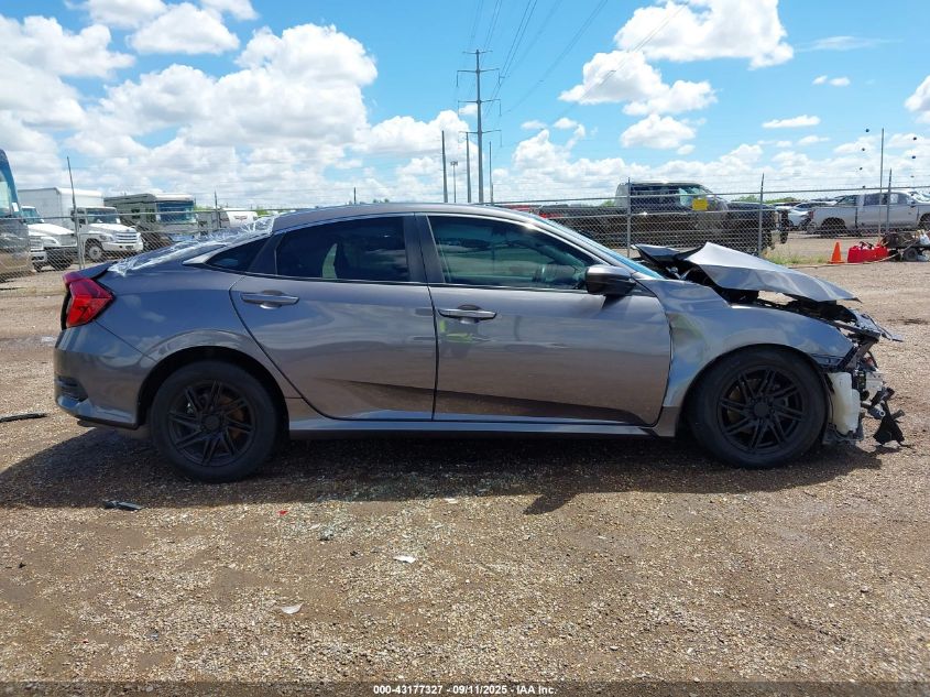 2019 Honda Civic Lx VIN: 19XFC2F66KE008915 Lot: 43177327