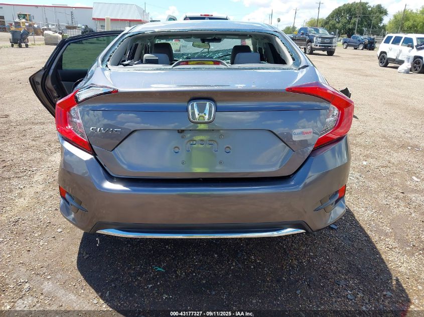 2019 Honda Civic Lx VIN: 19XFC2F66KE008915 Lot: 43177327