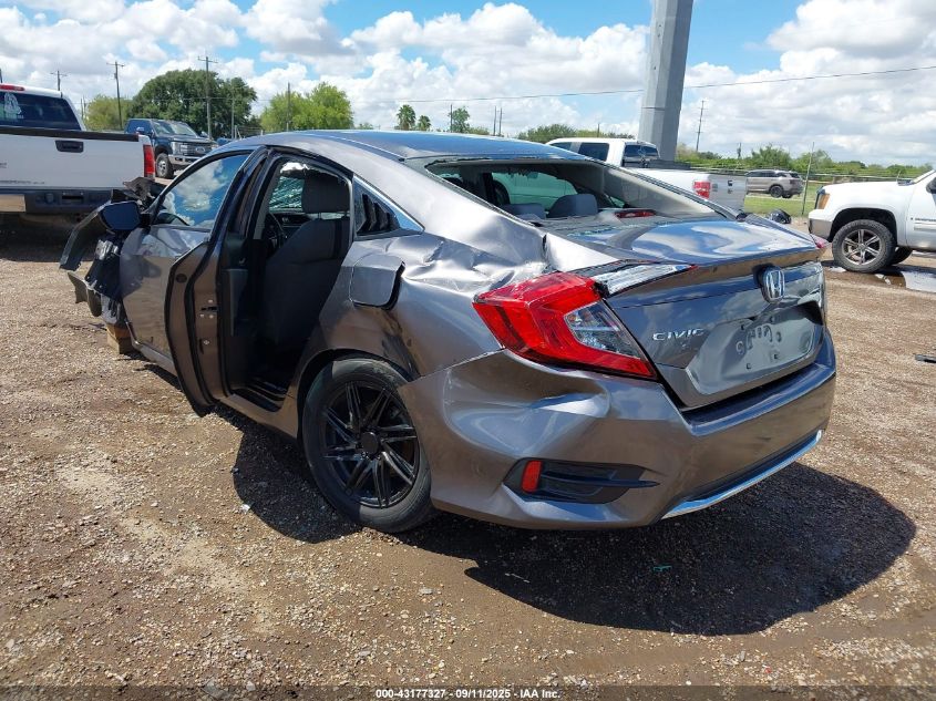 2019 Honda Civic Lx VIN: 19XFC2F66KE008915 Lot: 43177327