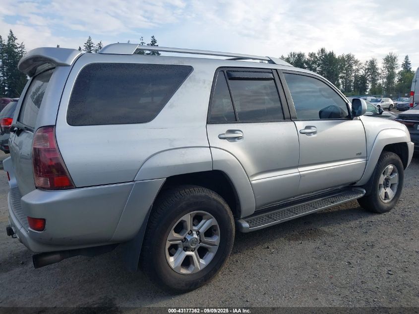 2004 Toyota 4Runner Limited V6 VIN: JTEBU17R040054603 Lot: 43177362
