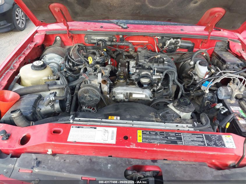 2001 Ford Ranger Xl/Xlt VIN: 1FTYR10D71PB11719 Lot: 43177456