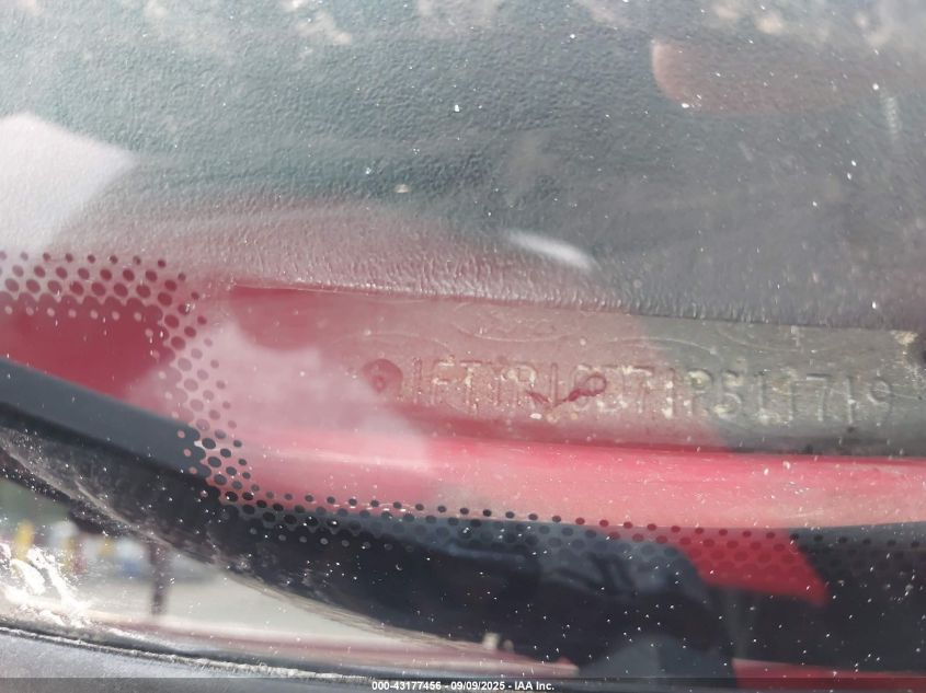 2001 Ford Ranger Xl/Xlt VIN: 1FTYR10D71PB11719 Lot: 43177456