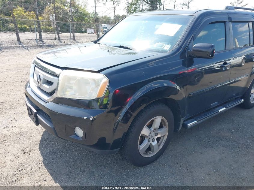 2009 Honda Pilot Ex-L VIN: 5FNYF48569B014444 Lot: 43177551