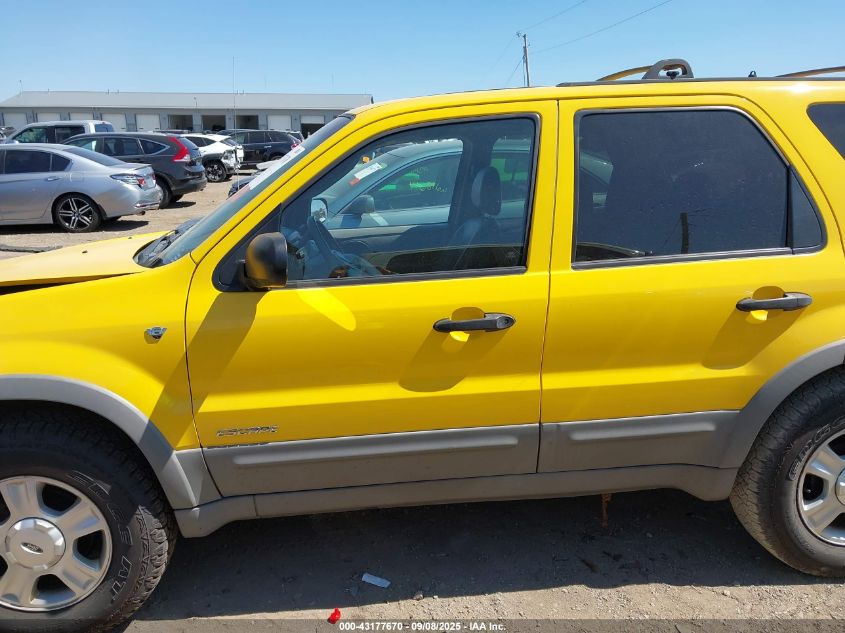 2002 Ford Escape Xlt VIN: 1FMYU04172KC39669 Lot: 43177670