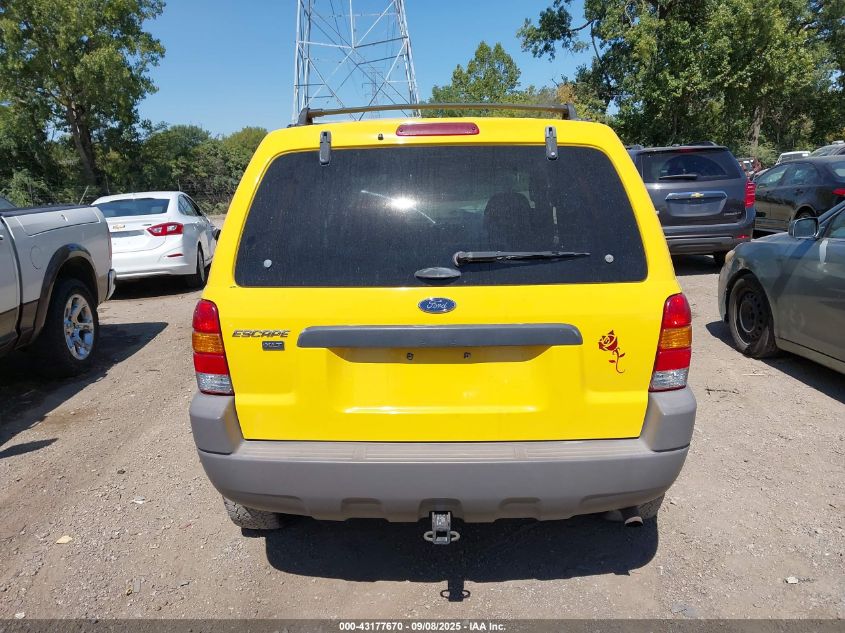 2002 Ford Escape Xlt VIN: 1FMYU04172KC39669 Lot: 43177670