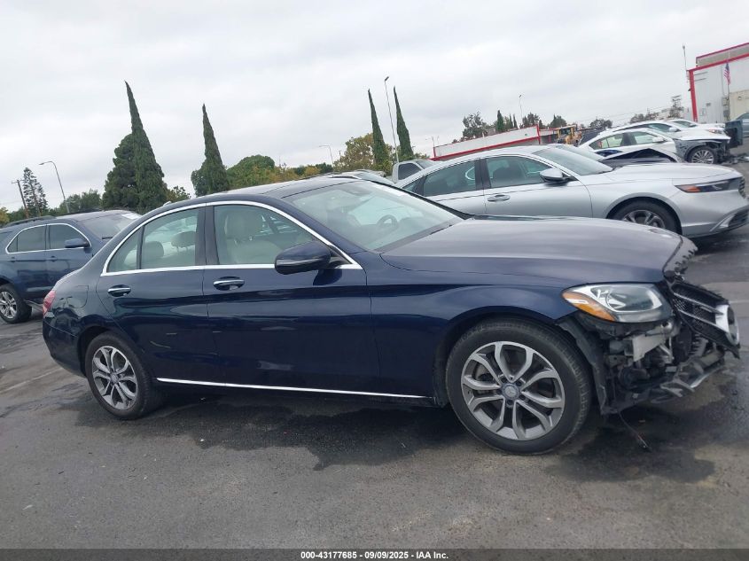 2017 Mercedes-Benz C 300 4Matic VIN: 55SWF4KB6HU192664 Lot: 43177685