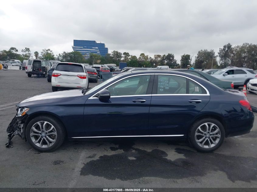 2017 Mercedes-Benz C 300 4Matic VIN: 55SWF4KB6HU192664 Lot: 43177685