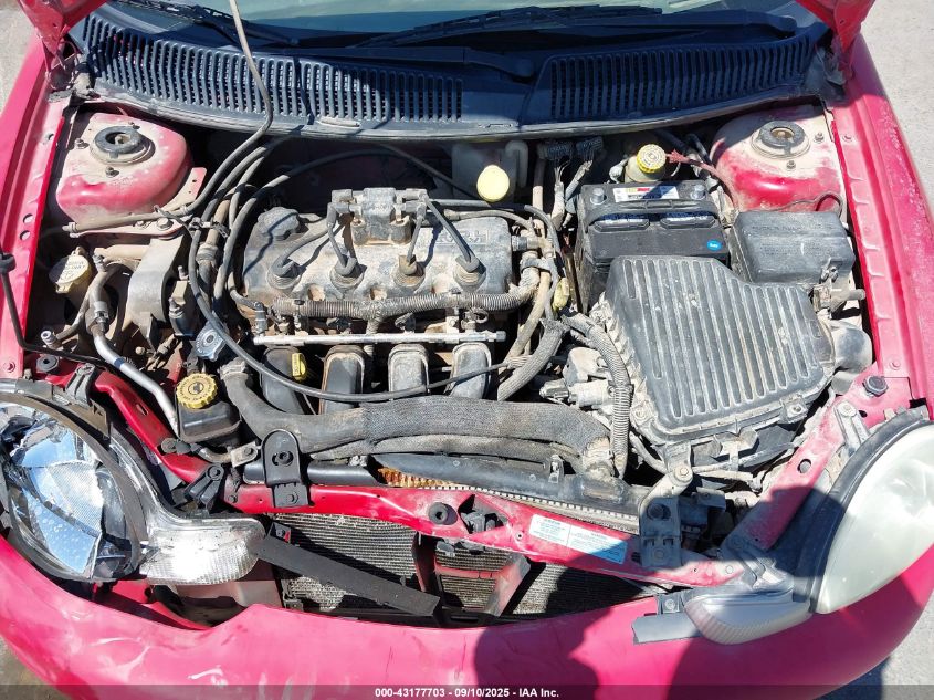 2001 Dodge Neon Se VIN: 1B3ES46C21D274692 Lot: 43177703