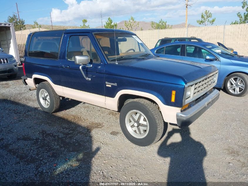 1FMCU14T6HUB39707 FORD BRONCO II Photo 1