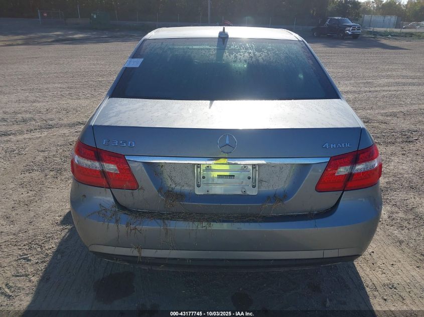 2013 Mercedes-Benz E 350 4Matic VIN: WDDHF8JB5DA746398 Lot: 43177745