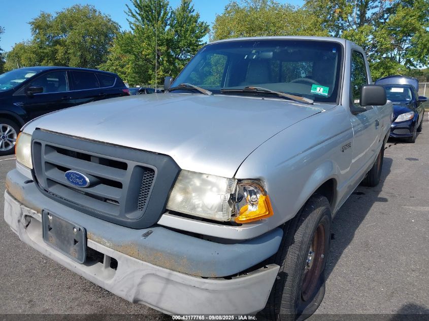 2004 Ford Ranger Xl/Xlt VIN: 1FTYR10D04PB52925 Lot: 43177765