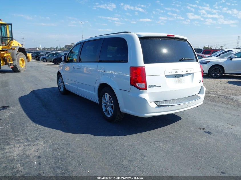 Vin: 2c4rdgcg7er127953, lot: 43672203, dodge grand caravan sxt 20143