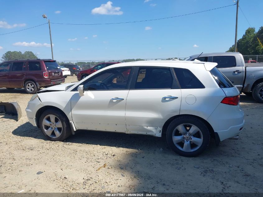2009 Acura Rdx VIN: 5J8TB182X9A008151 Lot: 43177957