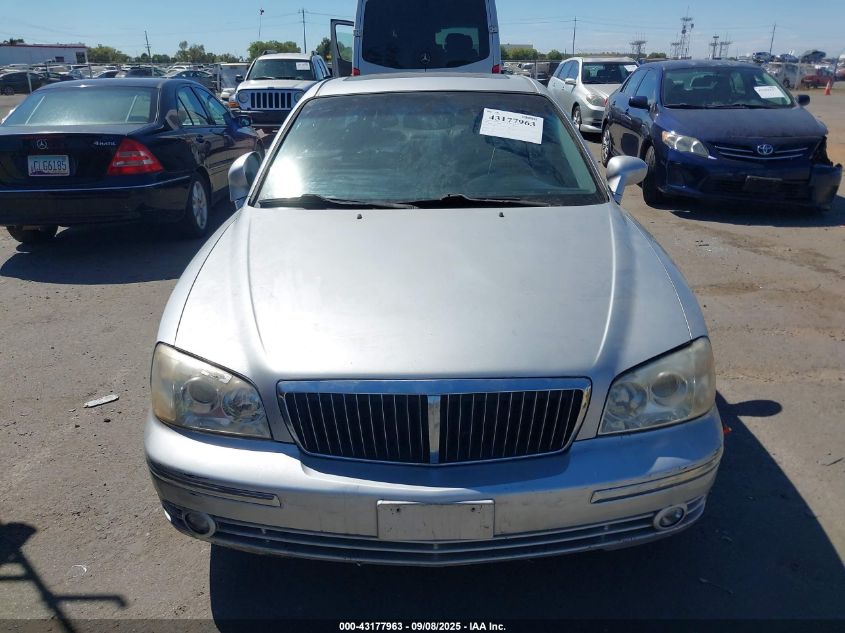 2005 Hyundai Xg350 L VIN: KMHFU45E45A381973 Lot: 43177963