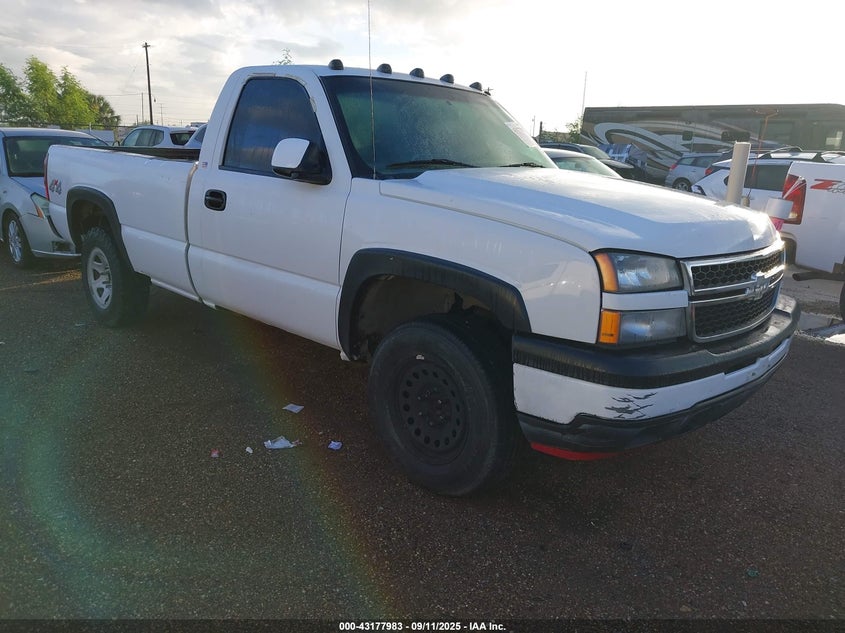 3GCEK14XX6G230162 2006 Chevrolet Silverado 1500 Work Truck auction photo 1