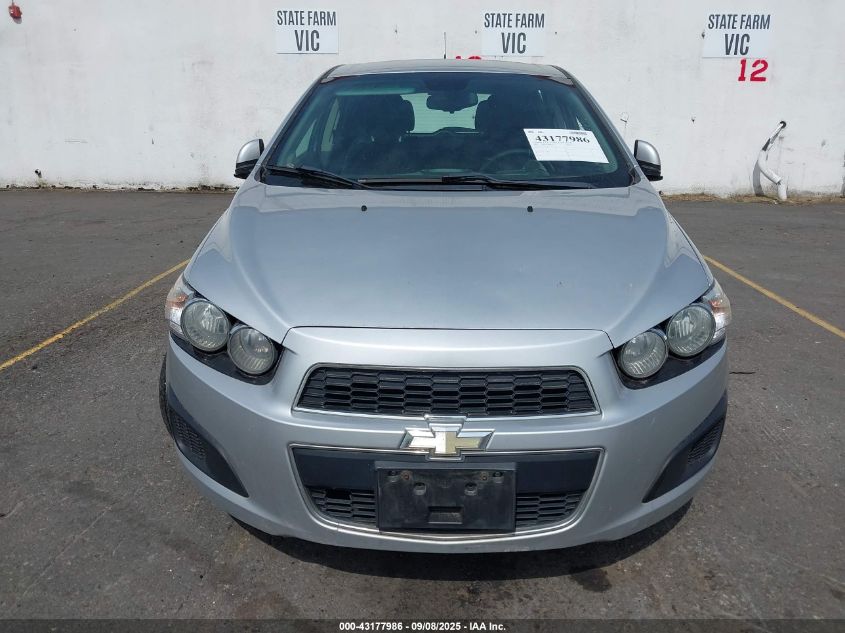 2013 Chevrolet Sonic Lt Auto VIN: 1G1JC6SG7D4234300 Lot: 43177986