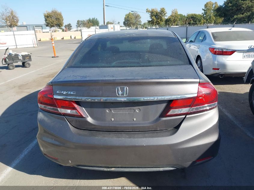 2013 Honda Civic Lx VIN: 19XFB2F52DE247312 Lot: 43178006