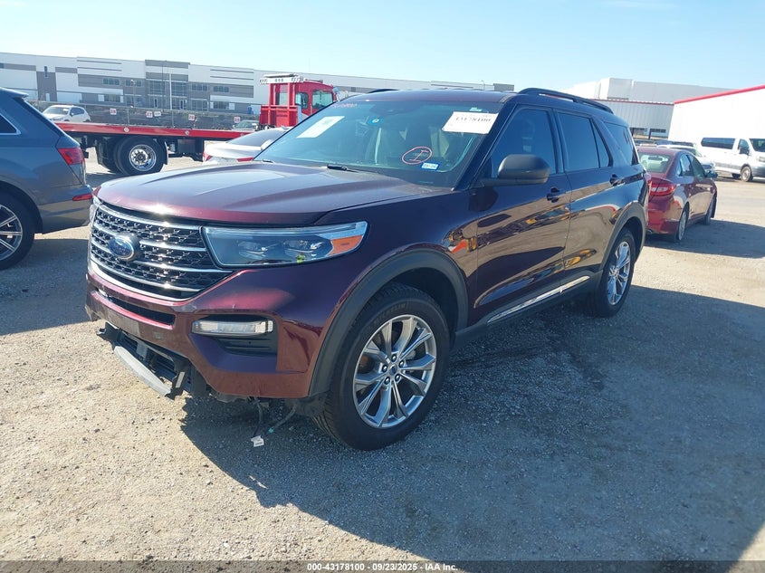 Vin: 1fmsk7dh0nga08329, lot: 43672516, ford explorer xlt 20222