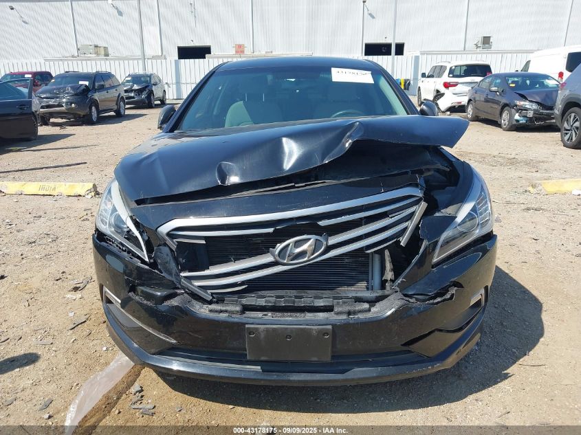 2015 Hyundai Sonata Se VIN: 5NPE24AF5FH176533 Lot: 43178175