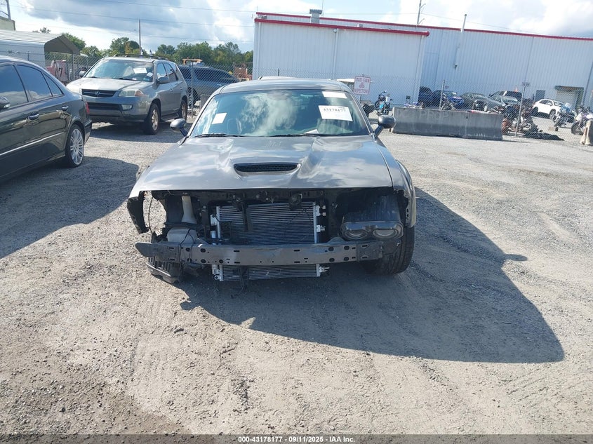 2021 Dodge Challenger 3.6 Gt Grey Lot 111043178177 Vin 2C3CDZJGXMH507155