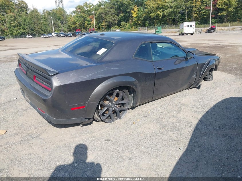 2021 Dodge Challenger 3.6 Gt Grey Lot 111043178177 Vin 2C3CDZJGXMH507155