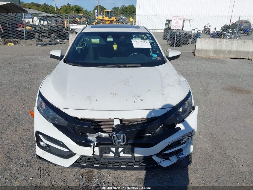 2021 Honda Civic Ex VIN: SHHFK7H68MU416504 Lot: 43178211