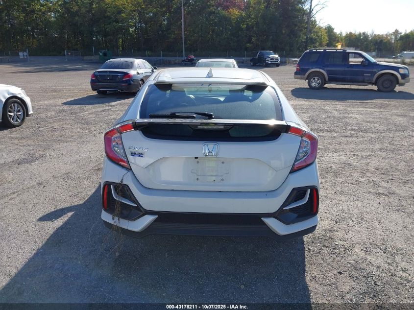 2021 Honda Civic Ex VIN: SHHFK7H68MU416504 Lot: 43178211