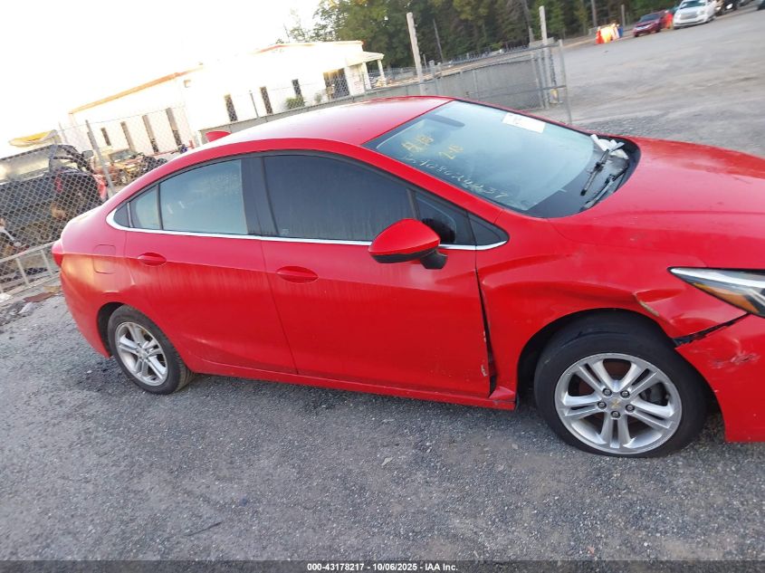 2018 Chevrolet Cruze Lt Auto VIN: 1G1BE5SM8J7108536 Lot: 43178217