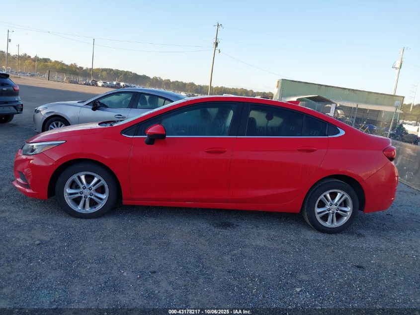 2018 Chevrolet Cruze Lt Auto VIN: 1G1BE5SM8J7108536 Lot: 43178217