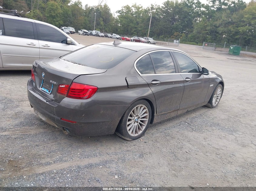 Vin: wbafu7c50ddu77828, lot: 43672640, bmw 535i xdrive 20134