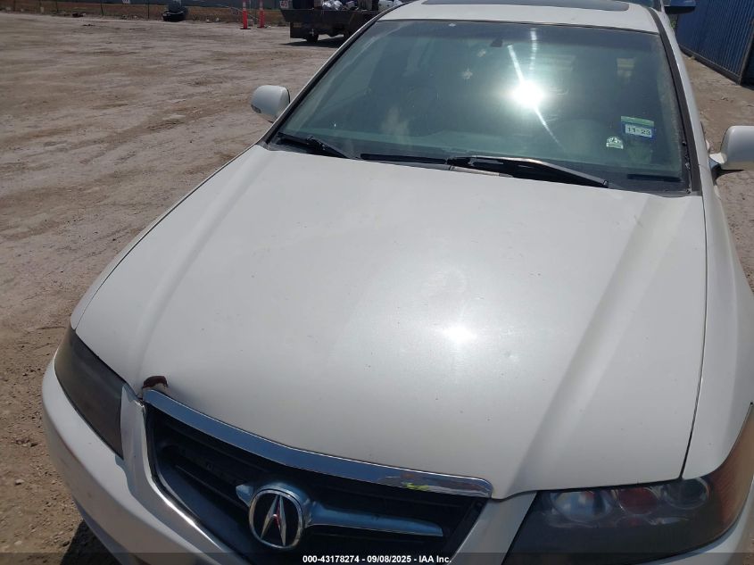 2005 Acura Tsx VIN: JH4CL96875C031000 Lot: 43178274